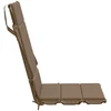 2 dalių aukštų atlošų kėdžių pagalvės GEMERT 2 pcs Taupe
