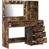 Makiažo stalas Ruda 78.5 x 41 x 135 cm Apdirbta mediena