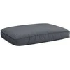 Pallet pagalvių rinkinys 2 pcs Antracitas Oksfordo audinys