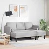 Sofa Sofos komplektas 2 pcs Debesų pilka 173 x 131 x 67 cm