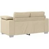 Sofa 2 pcs Kreminė 219 x 80 x 82 cm audinys