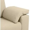 Sofa 2 pcs Kreminė 219 x 80 x 82 cm audinys