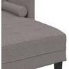 Sofa Sofos komplektas su pagalve 2 pcs Taupe Poliesteris
