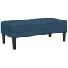 Sofa Sofos komplektas 2 vnt. Mėlyna Poliesteris