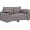 Sofa 2 pcs Taupe 219 x 80 x 82 cm audinys