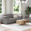 Sofa 2 pcs Taupe 219 x 80 x 82 cm audinys