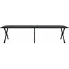 Sulankstoma Kempingo Lova 2 pcs Juoda 193 x 69 x 45 cm