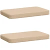 2 dalių suoliuko pagalvės VUGHT 2 pcs 100% poliesteris Kreminė