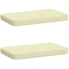 2 dalių suoliuko pagalvės VUGHT 2 pcs 100% poliesteris Kreminė