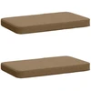2 dalių suoliuko pagalvės VUGHT 2 vnt. 100% poliesteris Taupe