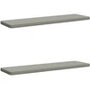 2 dalių suoliuko pagalvės VUGHT 2 vnt. 100% poliesteris Pilka