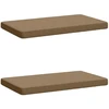 2 dalių suoliuko pagalvės VUGHT 2 vnt. 100% poliesteris Taupe