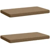 2 dalių suoliuko pagalvės VUGHT 2 vnt. 100% poliesteris Taupe