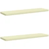 2 dalių suoliuko pagalvės VUGHT 2 vnt. 100% poliesteris Kreminė