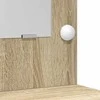 Makiažo stalas 2 vnt. Ruda 78,5 x 41 x 135 cm Apdirbta mediena