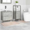 Antisklidus vonios kilimėlių rinkinys 2 pcs Kreminė PP