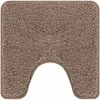 Antisklidus vonios kilimėlių rinkinys 2 pcs Ruda PP
