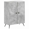 2 dalių vonios spintelių rinkinys BREDA Betono pilka