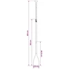 2 in 1 baidarė ir SUP irklas 203 x 19,5 cm Juoda