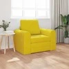Sofa lova Geltona 98 x 71 x 83 cm Aksomas