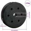 2-in-1 hantelių rinkinys 40 kg Juoda ir raudona