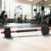 2-in-1 hantelių ir štangos rinkinys 20 kg Juoda ir raudona