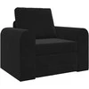 Sofa lova Juoda 98 x 71 x 83 cm Aksomas