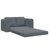 Sofa lova Tamsiai pilka 148 x 71 x 83 cm Aksomas