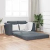 Sofa lova Tamsiai pilka 148 x 71 x 83 cm Aksomas
