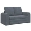 Sofa lova Tamsiai pilka 148 x 71 x 83 cm Aksomas