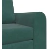 Sofa lova Tamsiai žalia 98 x 71 x 83 cm Aksomas