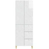 2 pcs Itin blizgi balta
