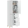 2 pcs Itin blizgi balta