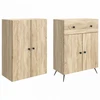 2 pcs Sonoma ąžuolas