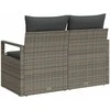 Sodo sofa su pagalve 120 x 62 x 69 cm poliratanas