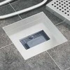 Taškų dušo drenažas Sidabro 20 x 20 cm Nerūdijantis plienas 304