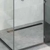 2 viename dušo nutekėjimas Juoda 100 cm