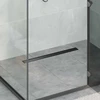 2 viename dušo nutekėjimas Juoda 80 cm Nerūdijantis plienas 304