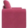 Sofa lova Vyno raudona 98 x 71 x 83 cm Aksomas