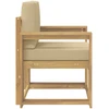 Lauko sofa Poliesteris Balta ir Bežė