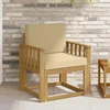 Lauko sofa Poliesteris Balta ir Bežė