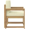Lauko sofa Poliesteris Balta ir kreminė