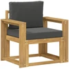 Lauko sofa Poliesteris Balta ir antracito