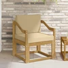 Lauko sofa Poliesteris Balta ir Bežė