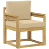 Lauko sofa Poliesteris Balta ir Bežė