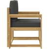 Lauko sofa Poliesteris Balta ir antracito