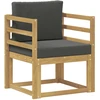 Lauko sofa Poliesteris Balta ir antracito