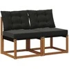 2 Vienetas Lauko vidurinė sofa