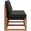2 Vienetas Lauko vidurinė sofa