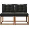 2 Vienetas Lauko vidurinė sofa